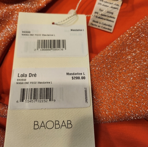 Baobab Nikka One Piece in Manderine - Picture 8 of 12